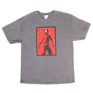 Vintage Avatar the Last Airbender Nickelodeon Aang Shirt Large Rare Y2K